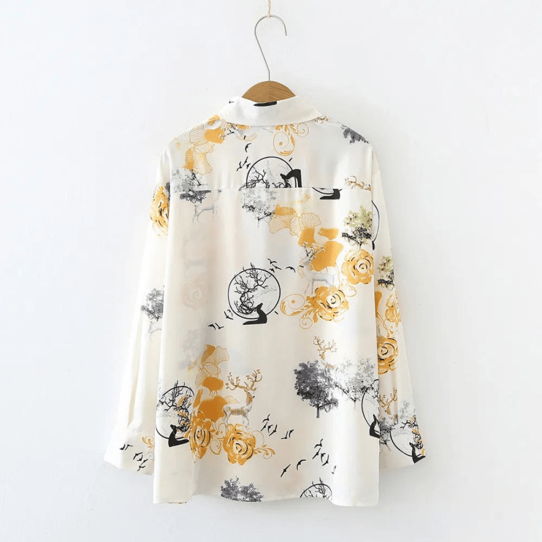 Elegant Yellow Botanical