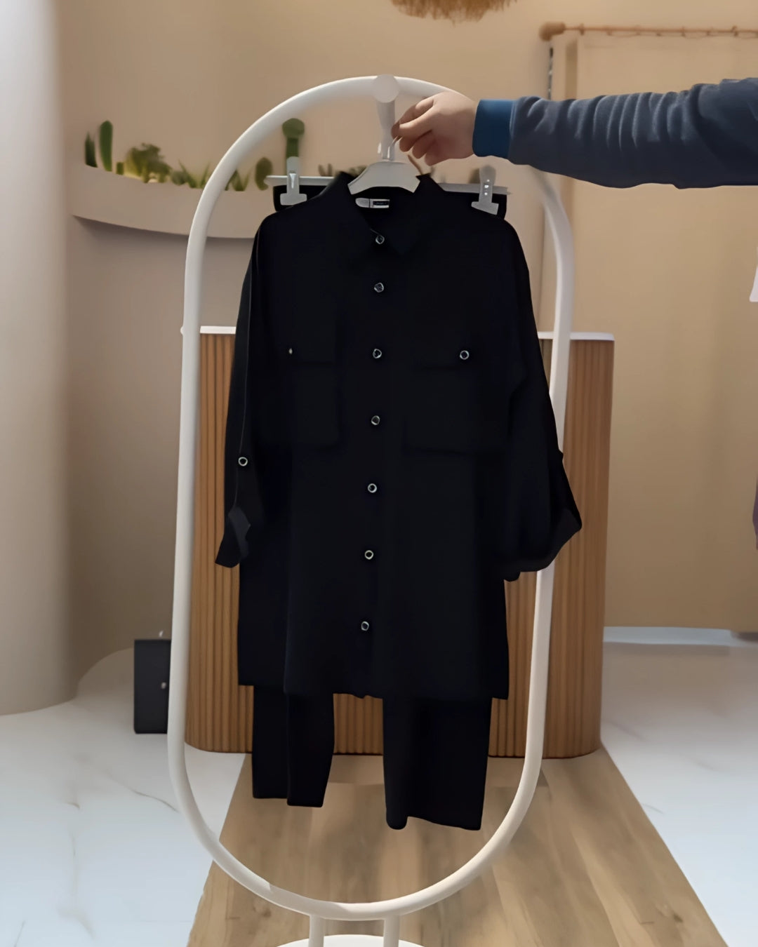 Atlas Cargo Co-ord Set (Black)