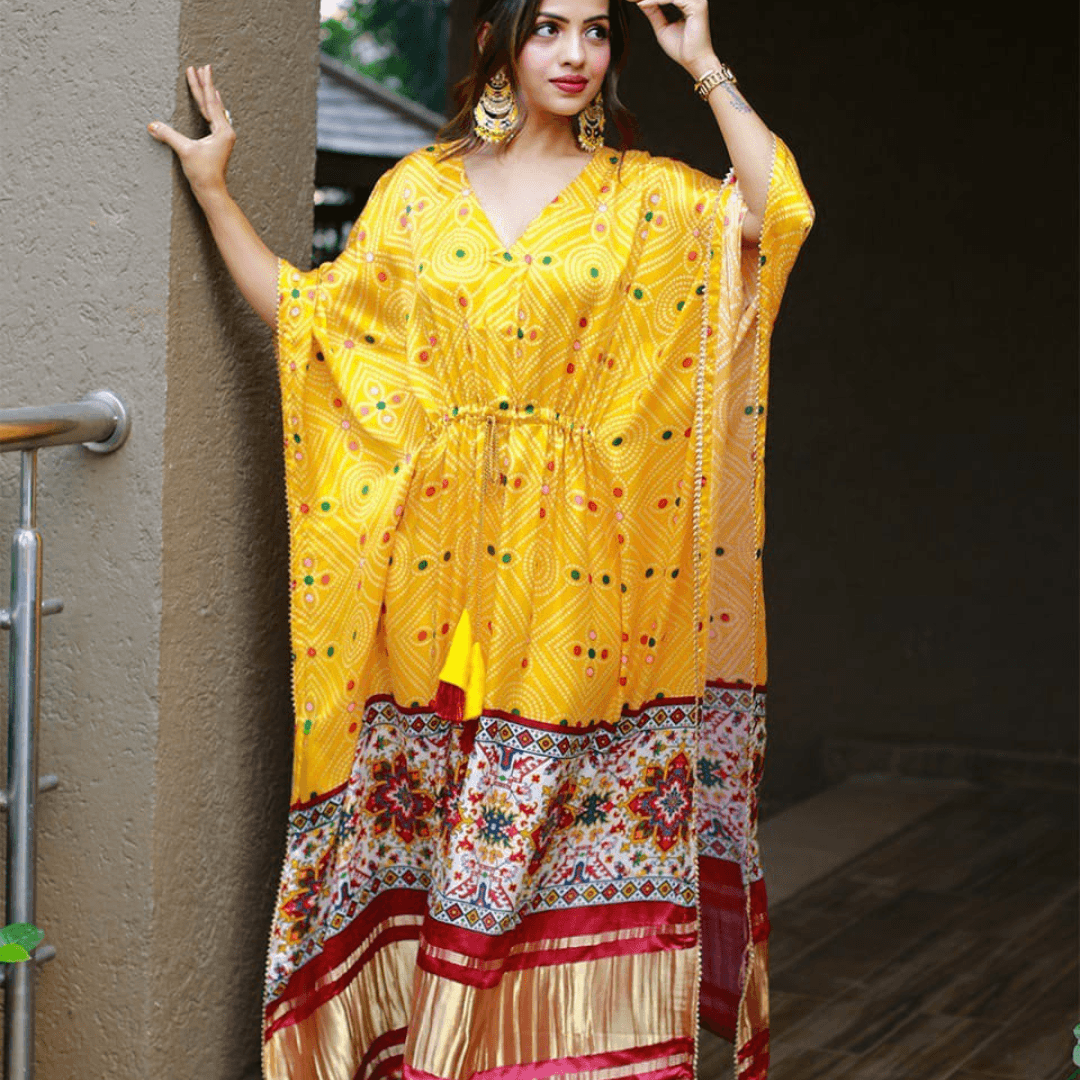 Colourful Yellow Polca