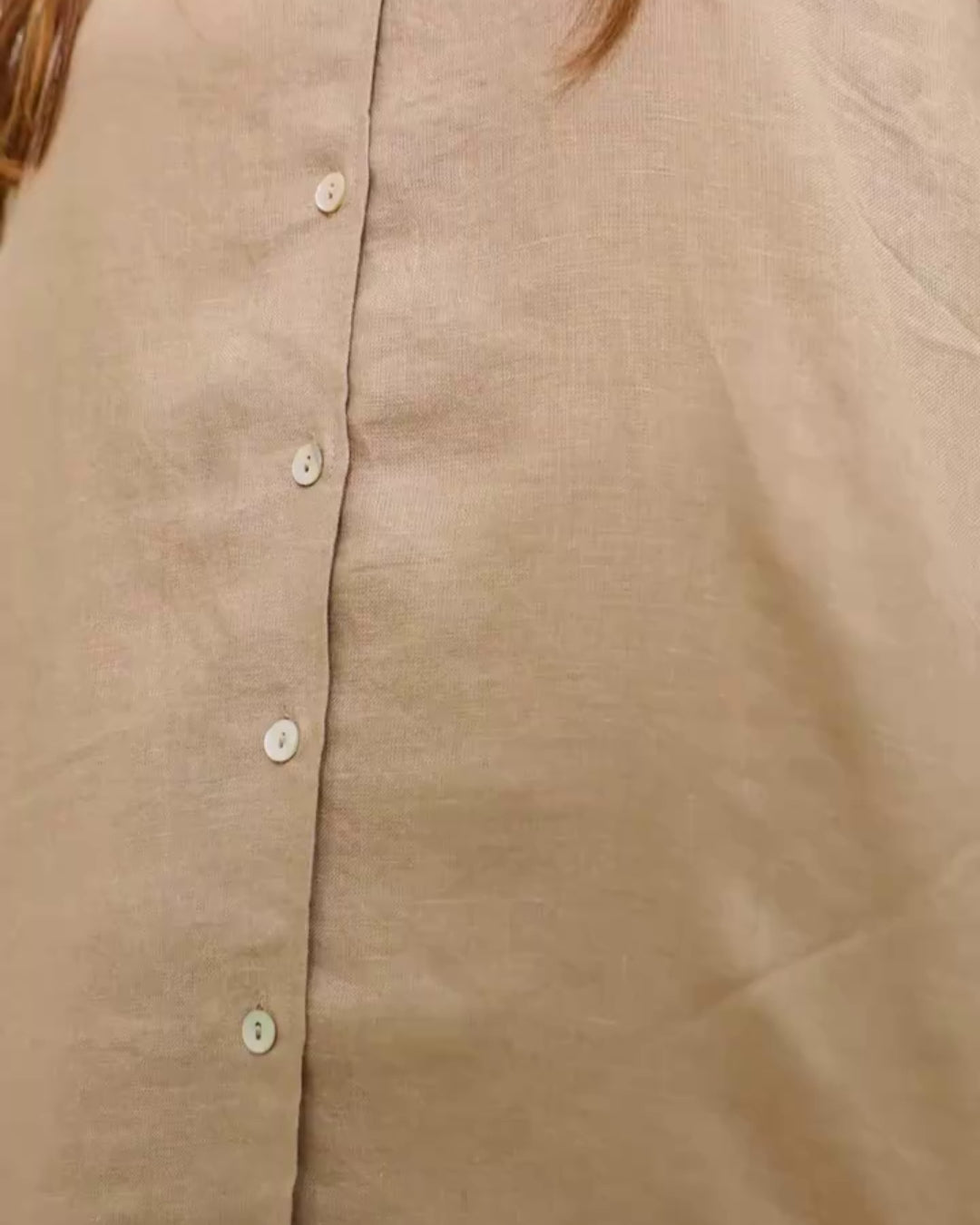 Vayra - Cream Breeze Linen Co-ord