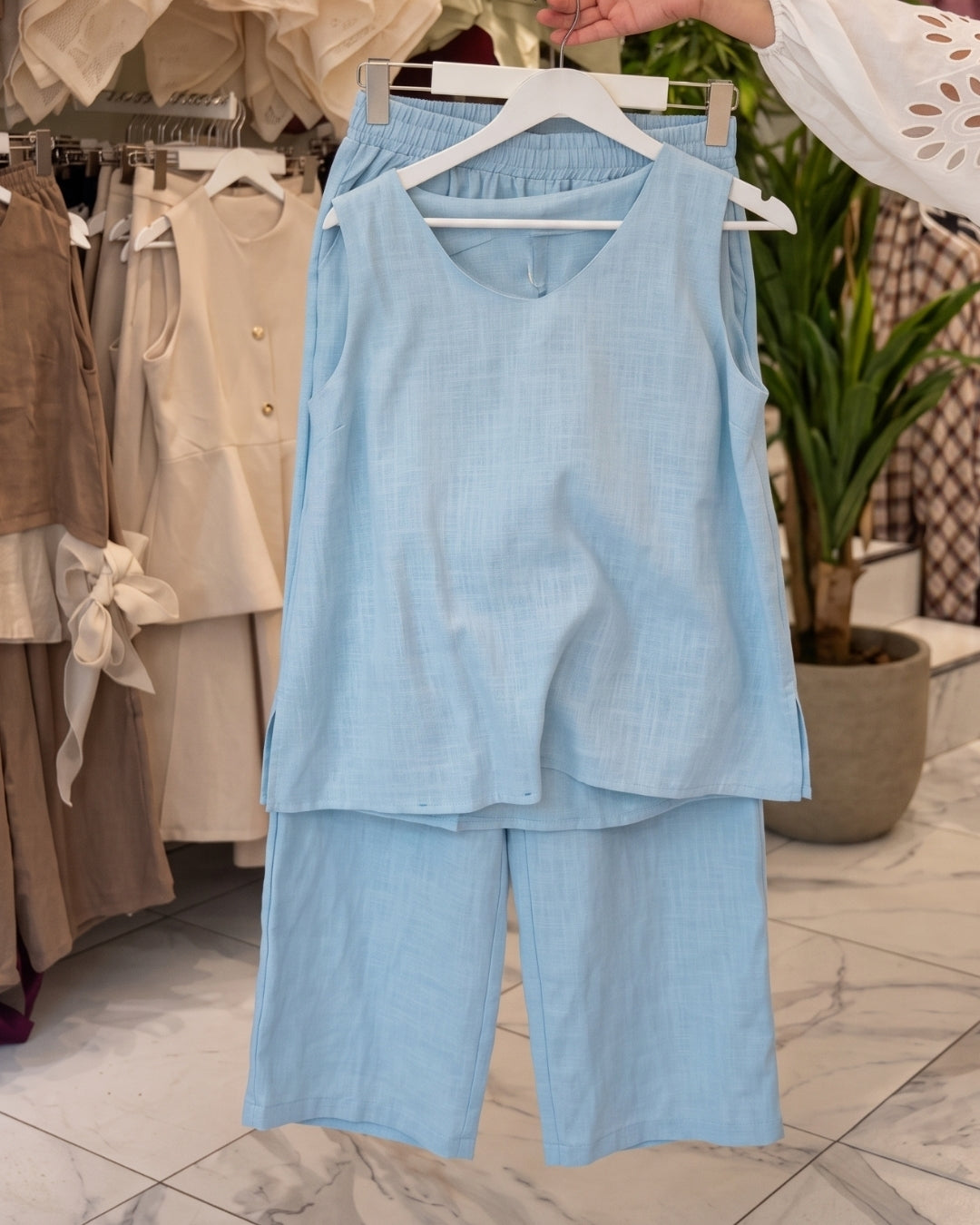 Zyrelle - Premium Sleeveless Summer Co-Ord Set