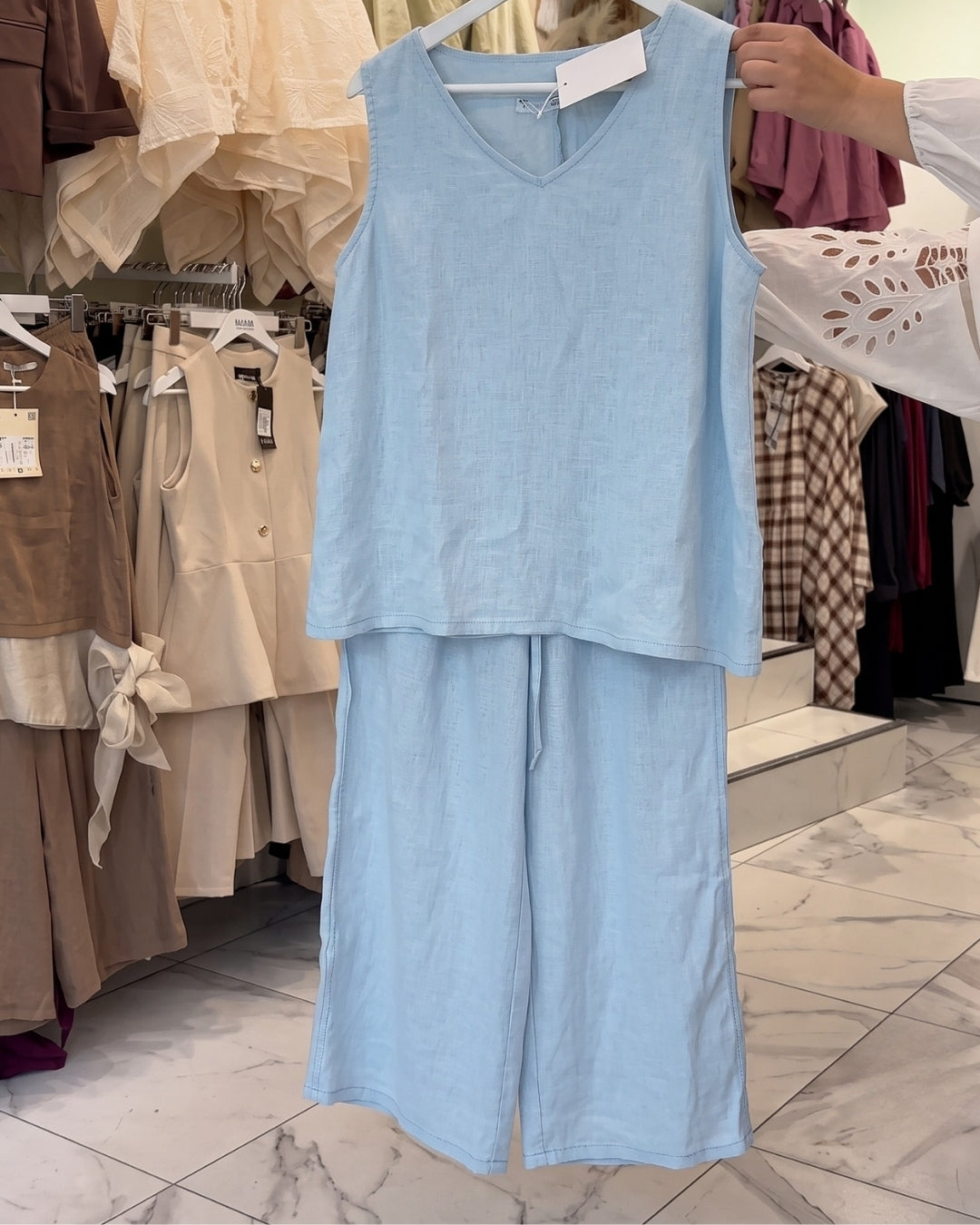 Zyrelle - Premium Sleeveless Summer Co-Ord Set