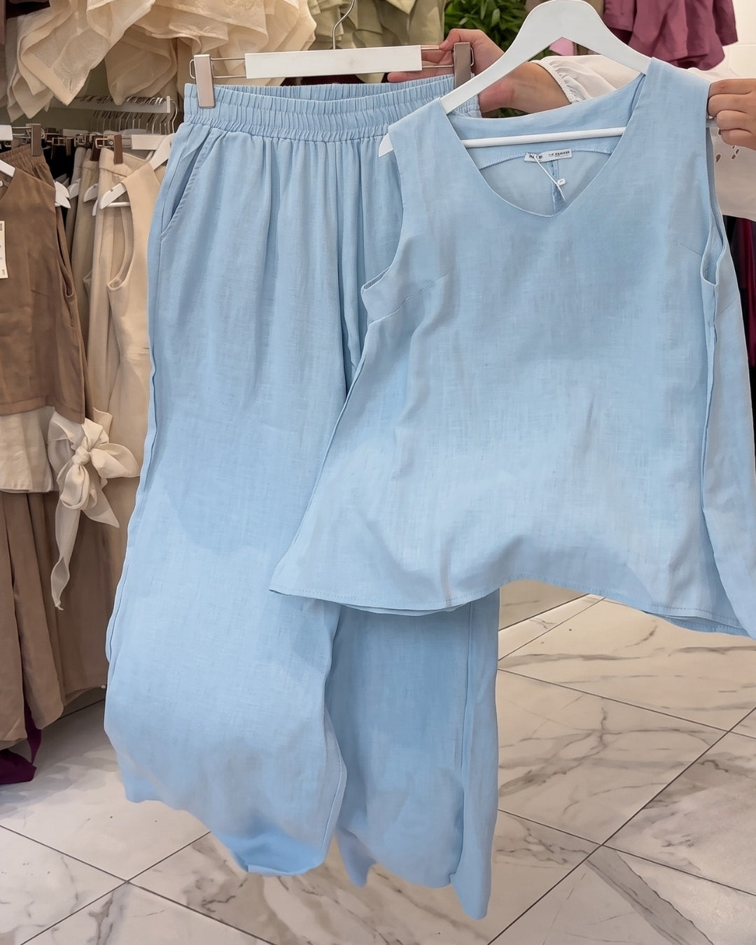 Zyrelle - Premium Sleeveless Summer Co-Ord Set