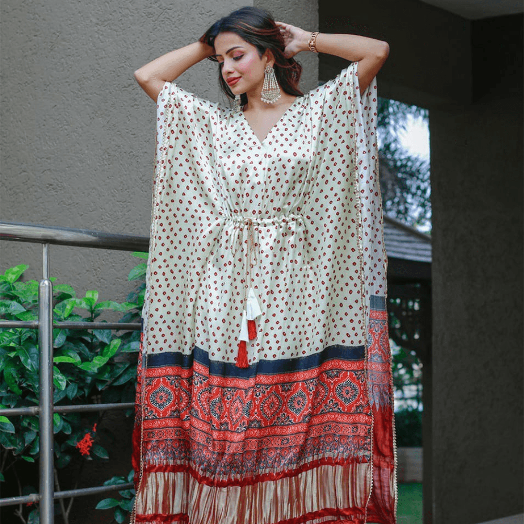 Colourful White With