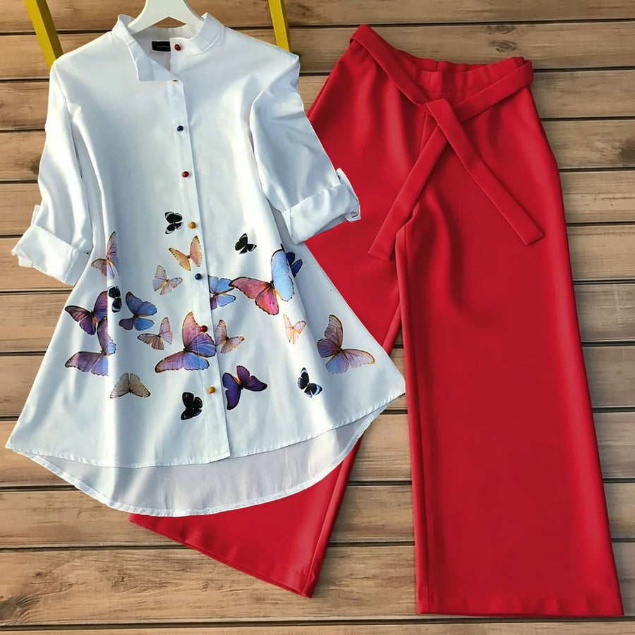 Butterflies Red Reyon