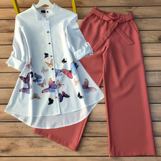 Butterflies Pink Reyon